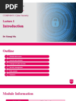 Cyber Security Lecture Notes 01