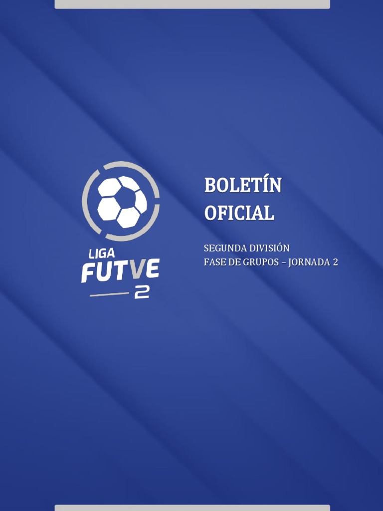 Resultados Jornada 2 Liga FUTVE 2 | PDF | Clubes deportivos | Equipos ...