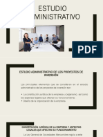 Presentacion Del Estudio Administrativo PDF