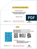 2 - Features of Emulsion Polymerization