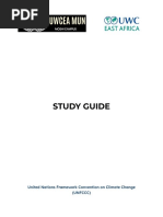 Study Guide - UNFCCC