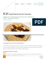 Importancia de Los Insectos - CK-12 Foundation PDF