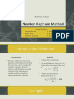 Newton Raphson Method Numerical Analysis