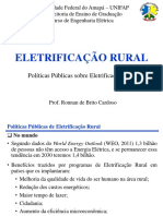 Unidade 1 - Políticas Públicas Sobre Eletrificação Rural