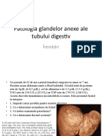 LP 7 - Patologia Ficatului Cailor Biliare Pancreasului - Intrebari