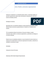 Planificación Didáctica Estructura Organizacional