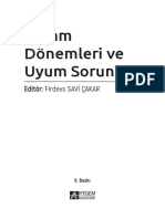 Yaşam Dönemleri Ve Uyum Sorunları PDF