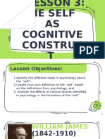 Self As Cognitive Construct Part1