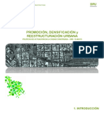 Promoción, Densificación Y Reestructuración Urbana: Políticas de Actuación en La Ciudad Construida - Ord. 12.483/15