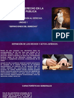 Definición Del Derecho Unidad 1 PDF