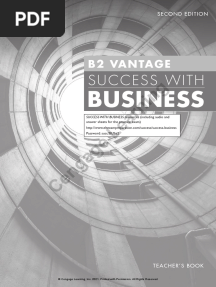 Success With Business b2 Vantage