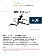 Poesía Popular