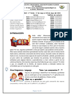 Guía #7 Grado Primero Básica Primaria PDF