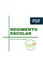 Regimento Escolar 2023