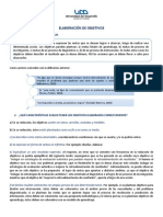 Ficha 4. Elaboración de Objetivos