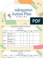 Kindergarten Sy 2021-2022 Action Plan
