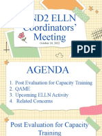 Oct 18 cnd2 Elln Coodinators Meeting