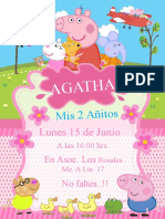 Agatha cumple 2 años