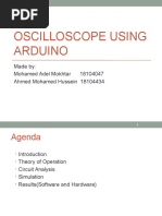 Oscilloscope Using Arduino