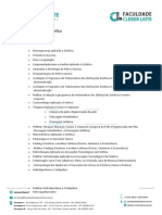 Pos em Biologia Estetica PDF