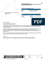 Efiling Registration Outcome