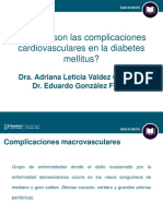 ¿Cuáles Son Las Complicaciones Cardiovasculares en La Diabetes Mellitus