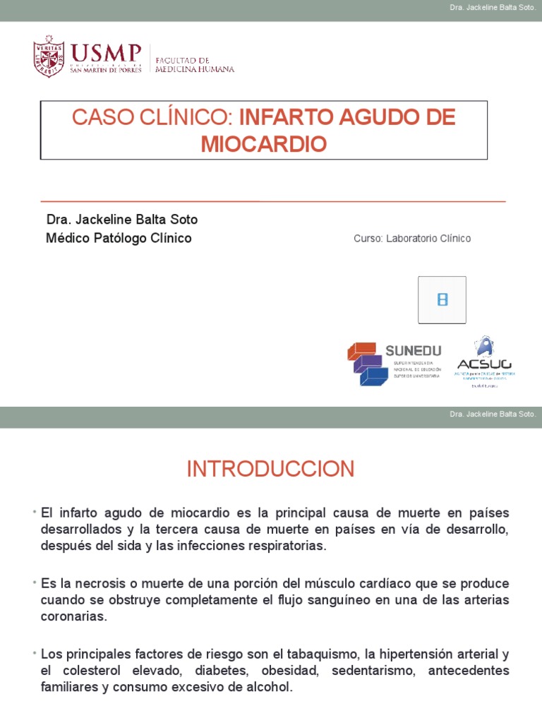 Semana 3 CC1 Ima | PDF | Infarto de miocardio | Ciencias de la Salud