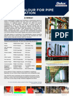 542 Use of Colour For Pipe Identification