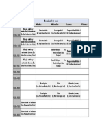 Horario Sección I Imp