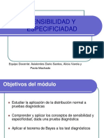 Sensibilidad y Especificidad PDF