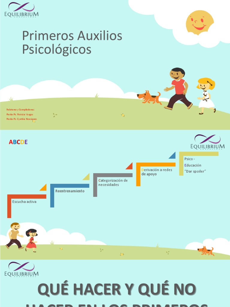 Primeros Auxilios Psicológicos - Parte 3 - Final | PDF | Las emociones ...