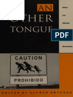 An Other Tongue Nation and Ethnicity in The Linguistic Borderlands by Alfred Arteaga