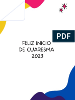 Esquema Miércoles de Ceniza 2023 PDF