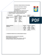 Educacion para El Trabajo Modulo Ocupacional