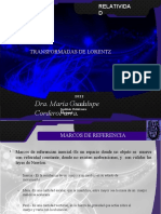 Presentacion Tranformadas de Lorentz