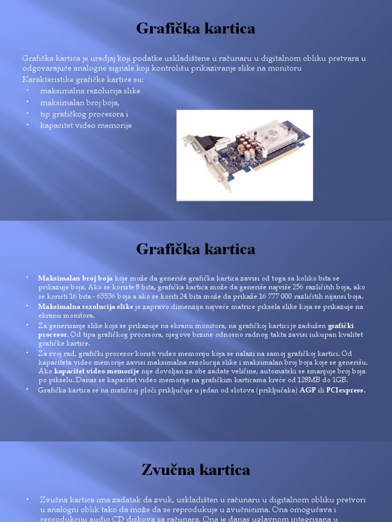 Struktura PC Računara 2 | PDF
