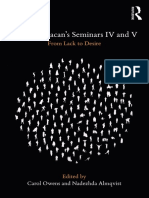 Dokumen Pub Studying Lacans Seminars IV and V 1nbsped 0367027682 PDF