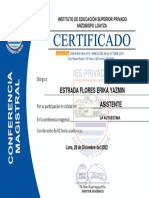LA - AUTOESTIMA - 2812 Certificado Loayza