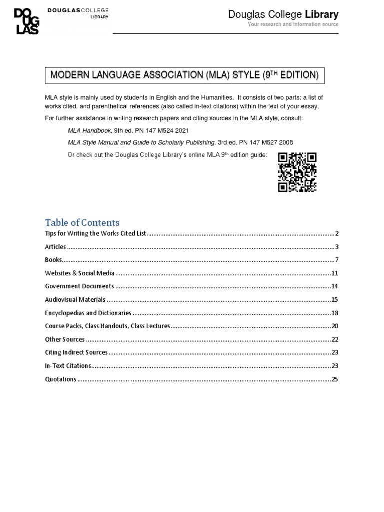 mla-9th-edition-pdf