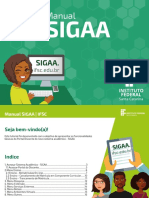 Manual SIGAA: Guia para uso do sistema acadêmico