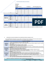 Planificación Anual de Ingles 2023