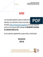 COMUNICADO Formulario PDF
