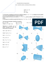 Prob - 3 - P - 1 - Superficies - Cuadricas - y Coordenadas PDF