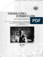 Etologia Clinica en Perros y Gatos
