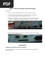 Manual Receptores RX8305 y RX8330 Cableoperadores