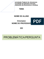 UFAM Faculdade de Estudos Sociais Departamento de Economia Monografia 202