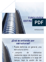 Tipologia Estructural Introduccion PDF
