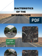 Characteristics of Intersections