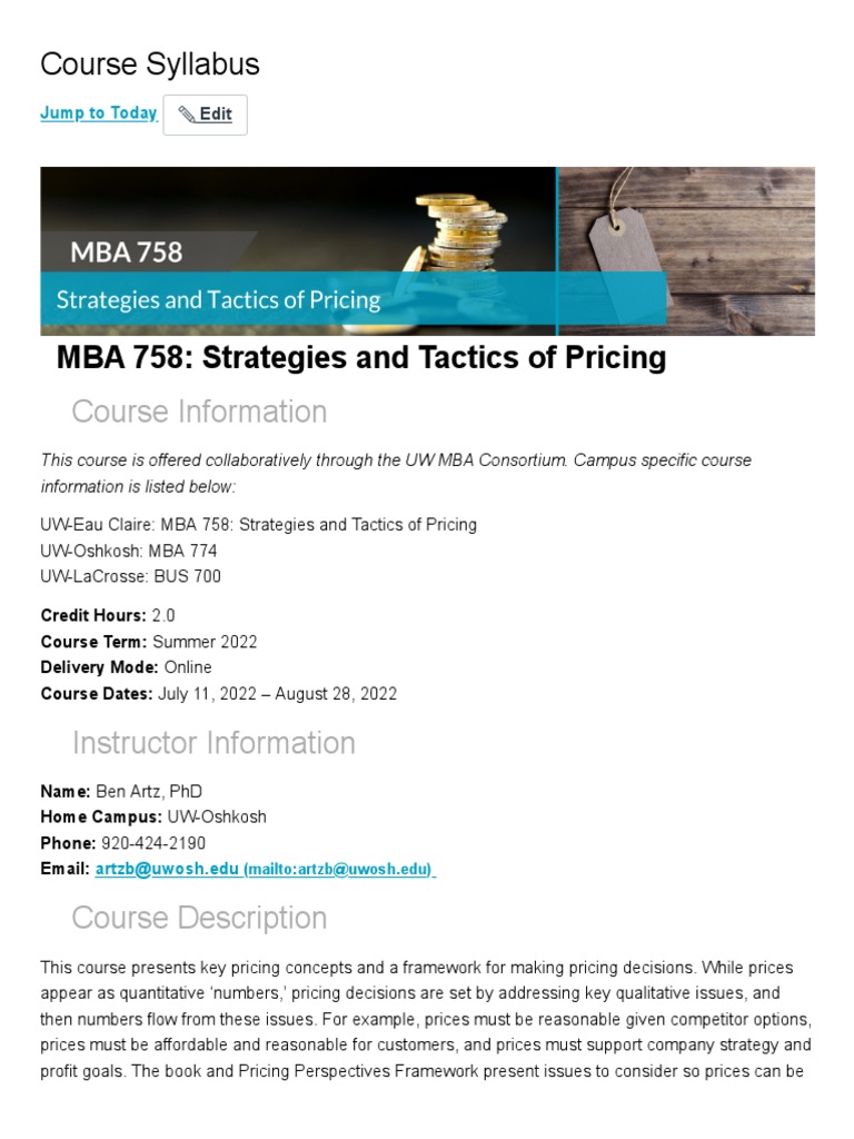 Strategies and Tactics of Pricing | PDF | Pricing | Citation