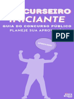 Concurseiro Inciante PDF